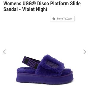 Womens Ugg platform Slide